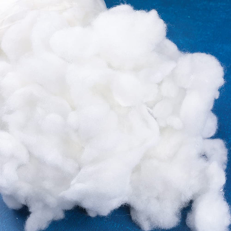 BUTUZE Polyester Fiber, Premium Fiber Fill, High Resilience Fill Fiber, Stuffing for Small Dolls Part Pillow Comforter DIY, 100g/3.5oz, Recyclable - NewNest Australia
