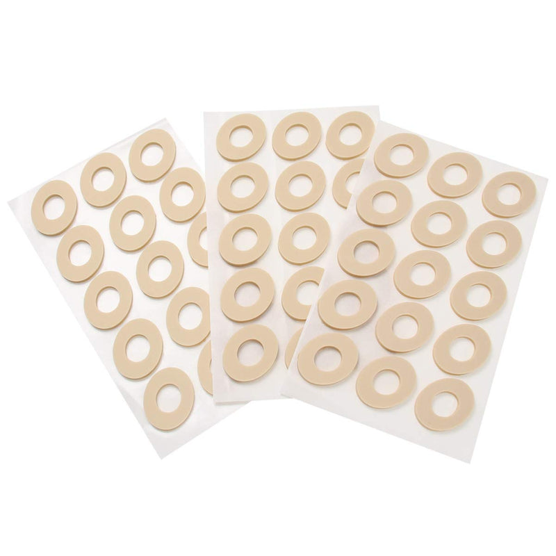 EXCEART 45Pcs Callus Pads Callus Cushions Toe Pads Corn Cushions Self Adhesive Callus Cushions Oval Shaped Cushion Soft Corn Pads Waterproof Toe and Foot Protectors Reduce Foot and Heel Pain Size 1 Picture 2 - NewNest Australia