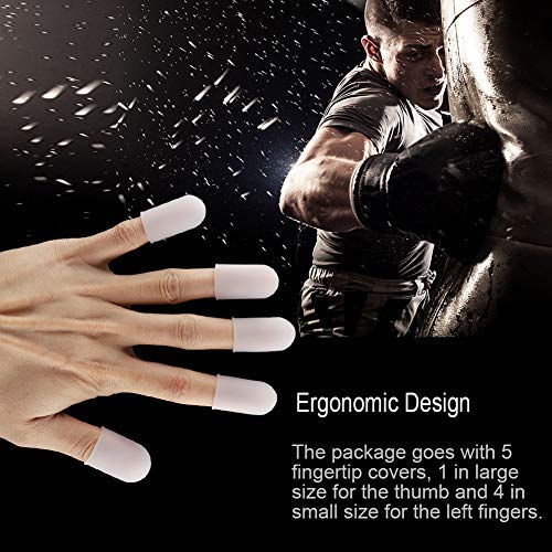 5pcs Silicone Finger Protector Thumbs Cover Fingertip Gloves for Heat Cooking Baking Barbecue B - NewNest Australia