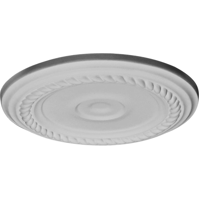 Ekena Millwork CM07AL Small Alexandria Ceiling Medallion, 7 7/8"OD x 3/4"P (Fits Canopies up to 4 5/8"), Factory Primed - NewNest Australia