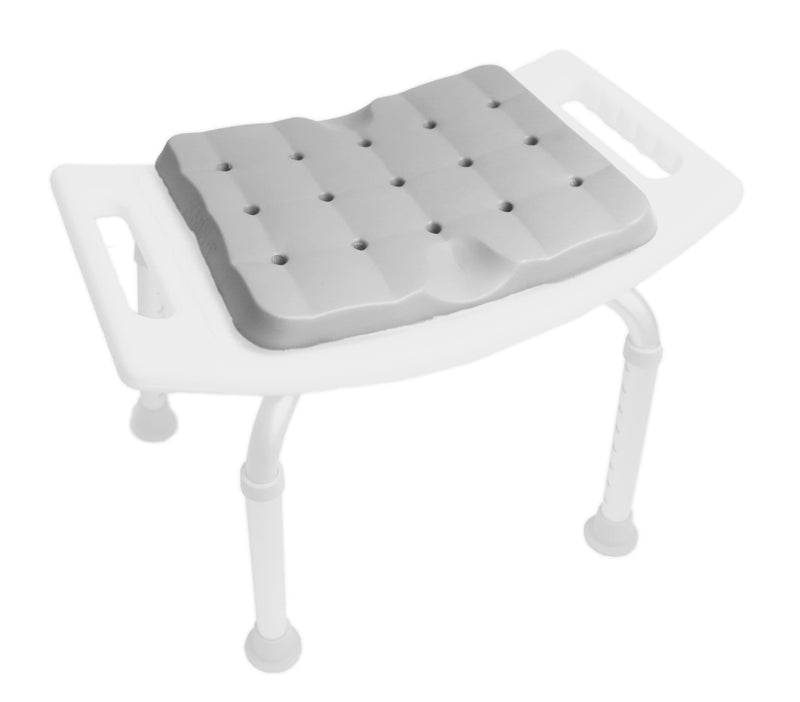 KMINA - Shower Seat Cushion Waterproof (13.7"x10.6"x1.3", Stool Not Included), Cushion for Shower Seat, Shower Chair Cushion, Shower Stool Cushion, Kneeling Pads for Gardening - Made in Europe - NewNest Australia