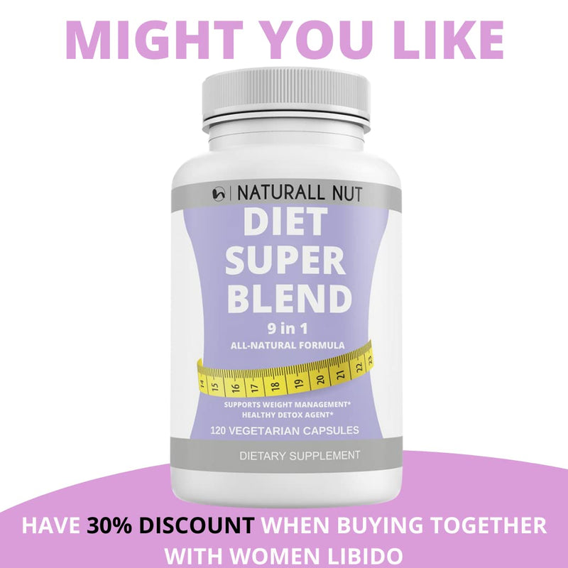 Women Libido - Promotes Increased Energy, Mood, Reduce Dryness, Herbal Complex for Women Health, PMS and Menopause Relief, 120 Vegan Capsules w/ Maca, Tribulus, Horny Goat Weed, Ginseng & Saw Palmetto - NewNest Australia