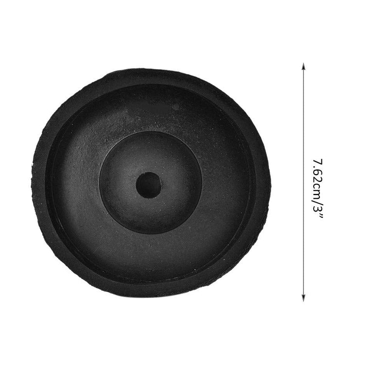 Rubber Jewelry Making Foot Pad, Rubber Sprue Base Jewelry Processing Accessory Rubber Base Plate for Wax Casting, Ring Making Accessory(3 Inch) 3 Inch - NewNest Australia