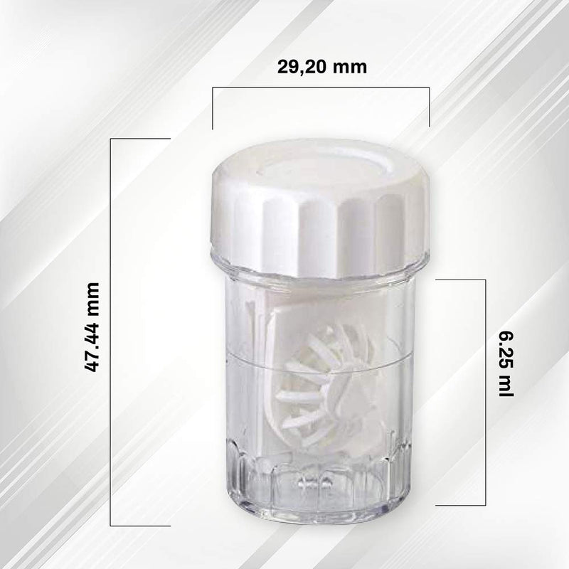 Sports Vision's Contact Lens Cases 3 Pieces | NOT for Peroxide Solutions | for Multipurpose Contact Lens Solutions | This Case Does NOT Spin - NewNest Australia