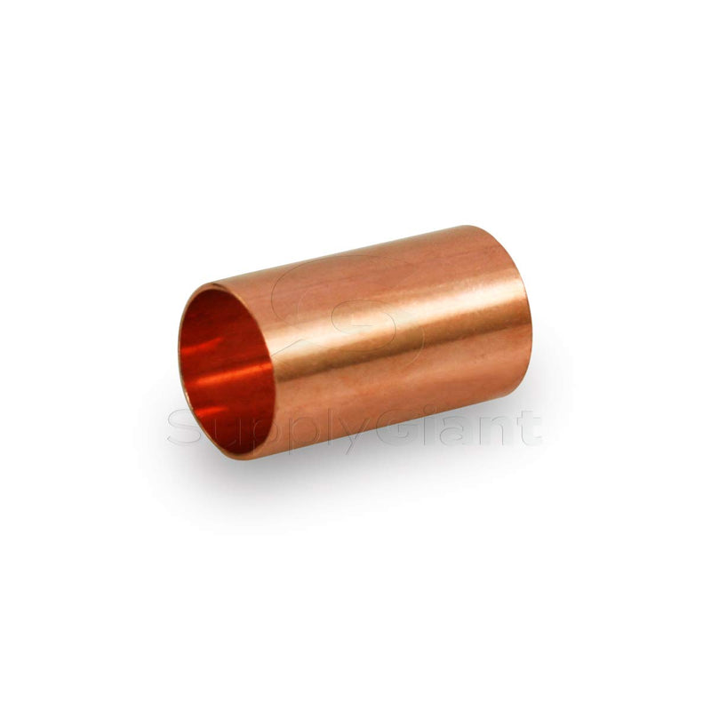 Supply Giant DDDQ0100-5 Straight Copper Coupling Fittings With Sweat Ends And Dimple Tube, 1 Inch - NewNest Australia