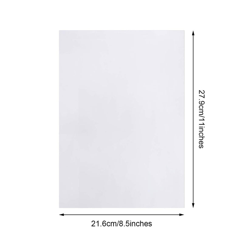 200 Sheets White Translucent Tracing Paper Drafting Vellum Paper Sketching Art Tracing Paper for Sketching Printing Tracing Comic Drawing Animation - NewNest Australia