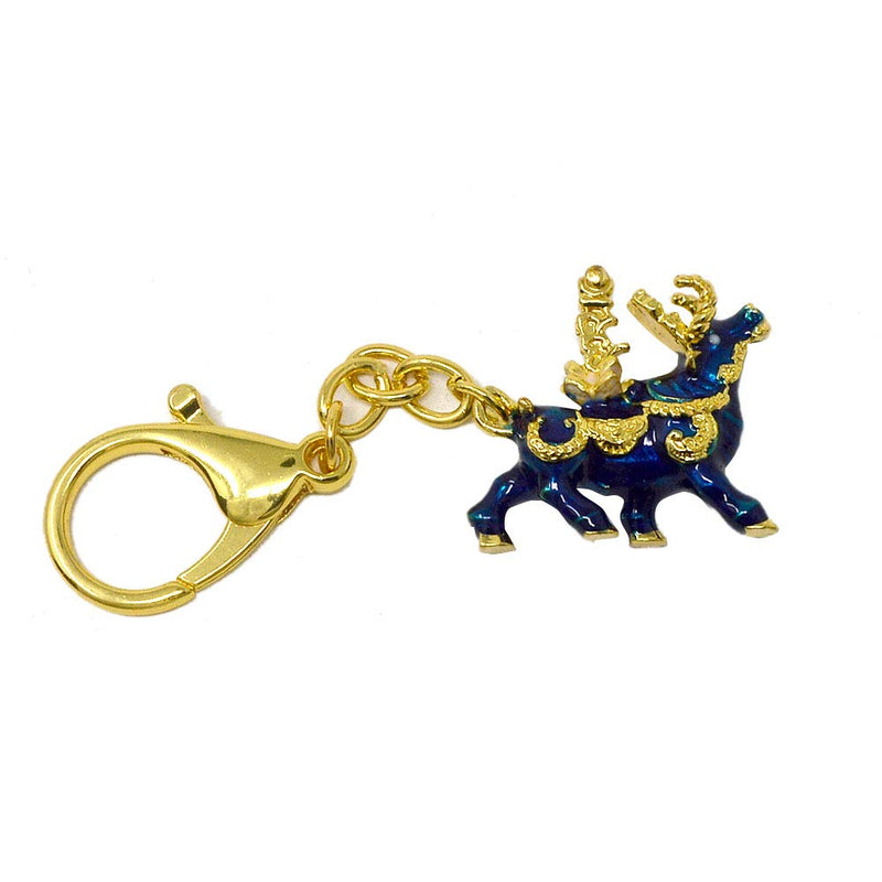 NewNest Australia - Feng Shui Wealth Bull for Activating Immense Wealth & Big Auspicious Keychain W4107 