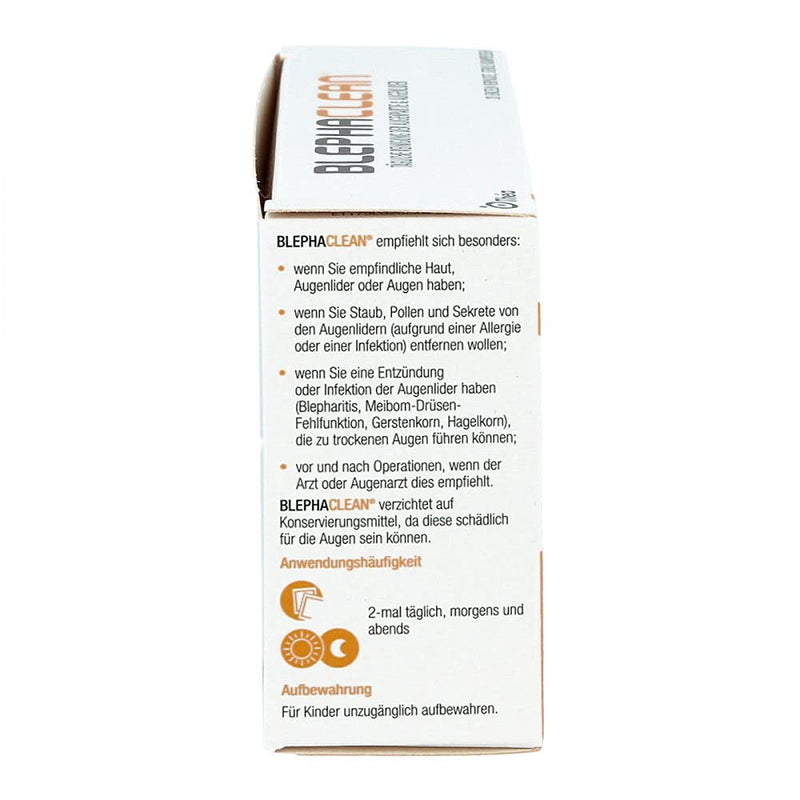 Thea Pharma GmbH BLEPHACLEAN sterile compresses for eyelid cleaning, c ...