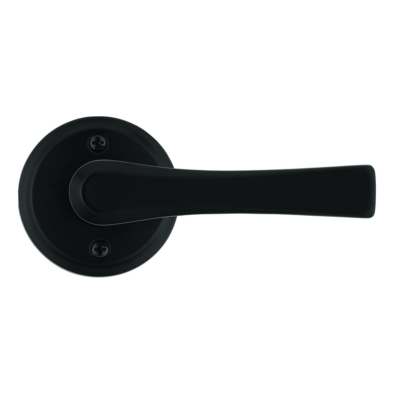 Katella Dummy Lever with Round Rose in Matte Black - NewNest Australia