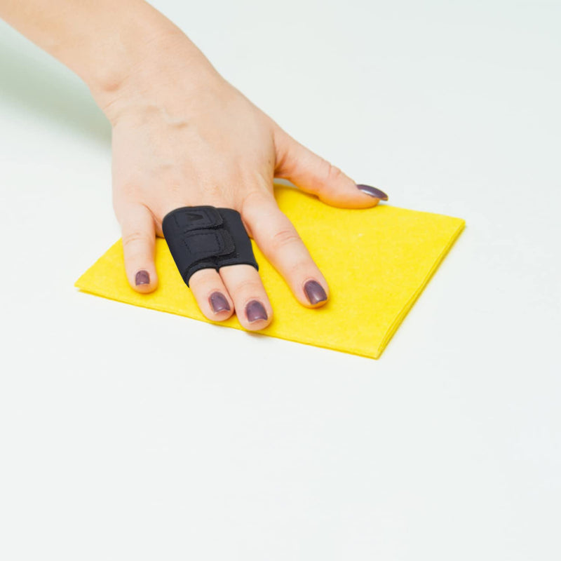 VerteLife Neoprene Finger Splint Thumb Brace Protector Finger Support Comfortable Breathable Finger Tape Finger Guard Relieve Finger Joint Pain Style-1 M - NewNest Australia