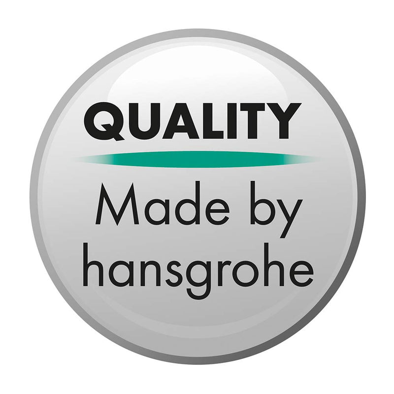 hansgrohe Toilet Paper Holder Easy Install 6-inch Modern Accessories in Chrome, 40526000,Small - NewNest Australia