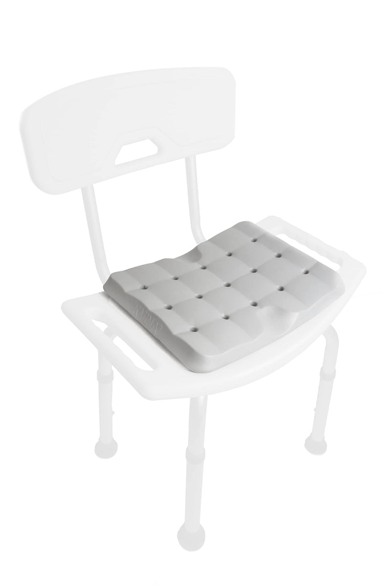 KMINA - Shower Seat Cushion Waterproof (13.7"x10.6"x1.3", Stool Not Included), Cushion for Shower Seat, Shower Chair Cushion, Shower Stool Cushion, Kneeling Pads for Gardening - Made in Europe - NewNest Australia