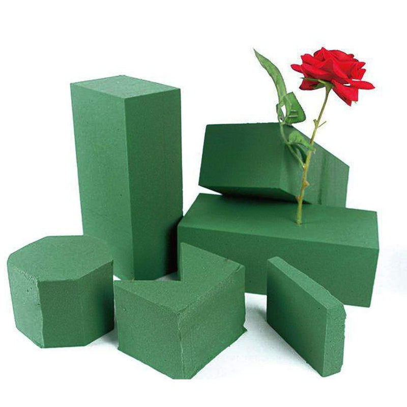 CCINEE Floral Foam Bricks,Florist Styrofoam Green Blocks Supplies for Flower Arrangement DIY Craft,Pack of 5 - NewNest Australia