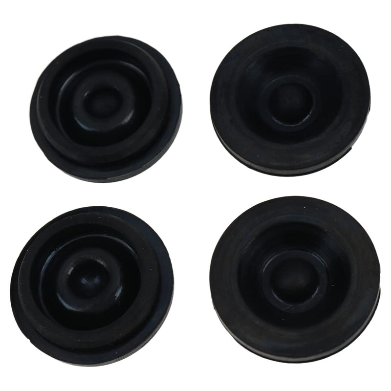 4 Pack Trailer Axle Wheel Rubber Grease Plugs Hub Dust Cap Fits for Dexter EZ Lube Trailer Camper Axle - NewNest Australia