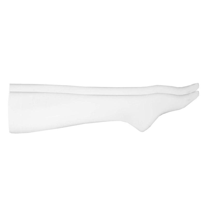 NuVein Surgical Stockings, 18 mmHg Support for Embolic Recovery, Medical Unisex Fit, Knee High, Closed Toe, White, Medium - NewNest Australia