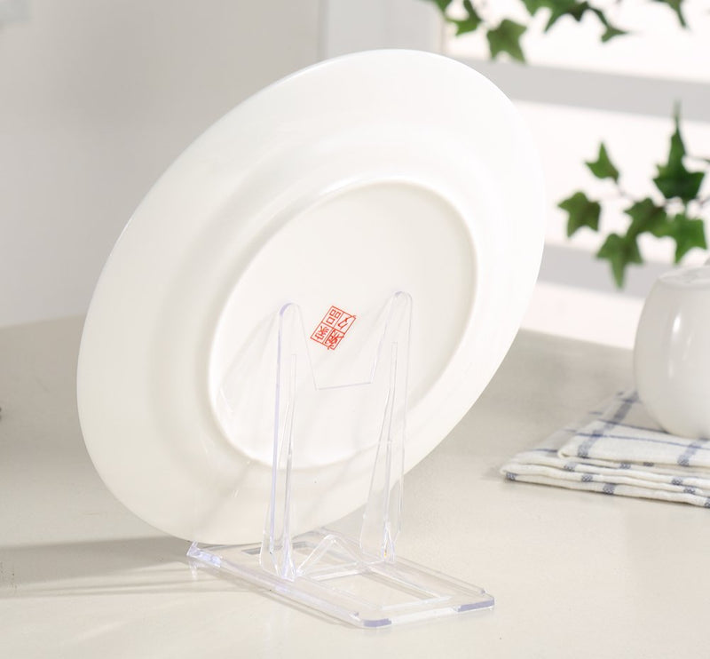 NewNest Australia - Artliving Two Part Adjustable Clear Acrylic Plastic Display Stand Easel (Set of 6) suitable for 5"-9" 