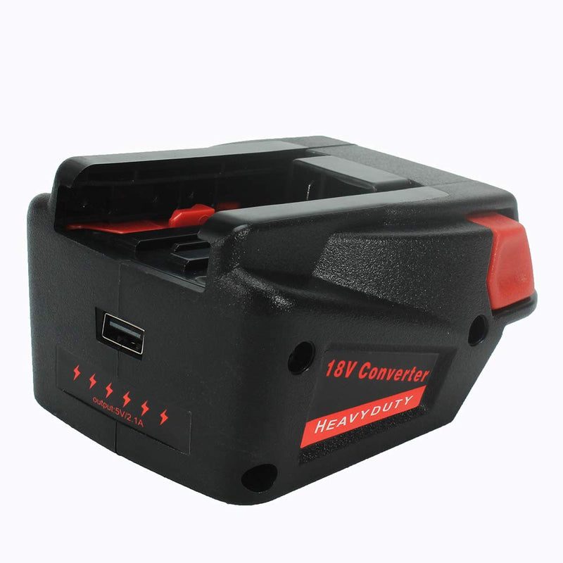 Tbattplus Adapter Converter Work With Milwaukee M18 18V Li-ion Battery for Milwaukee V18 48-11-1830 Battery;48-11-2200 48-11-2230 18V NI-CD Tool Battery Battery - NewNest Australia