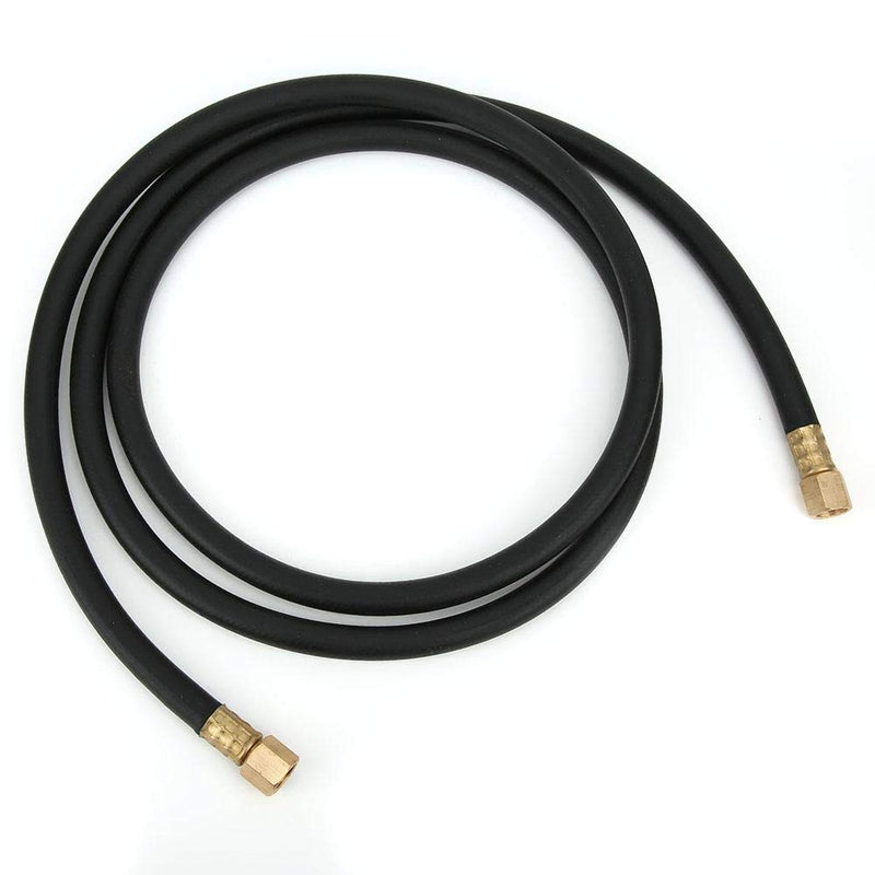 Gas Hose, 1m/1.5m Rubber Inert Gas Hose for Argon CO2 Nitrogen Compressed Air Hose, with Brass Welding Union Nut 1/4 Inch, for Commercial, Industrial & Laboratory Application(2m) - NewNest Australia