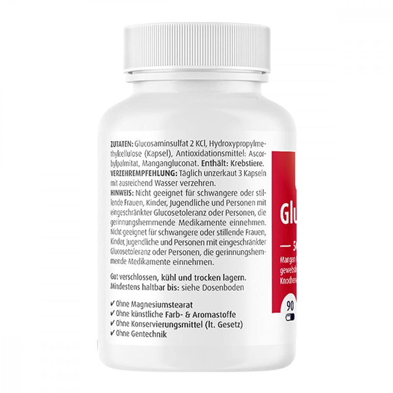 GLUCOSAMINE 500 mg capsules 90 pieces - NewNest Australia