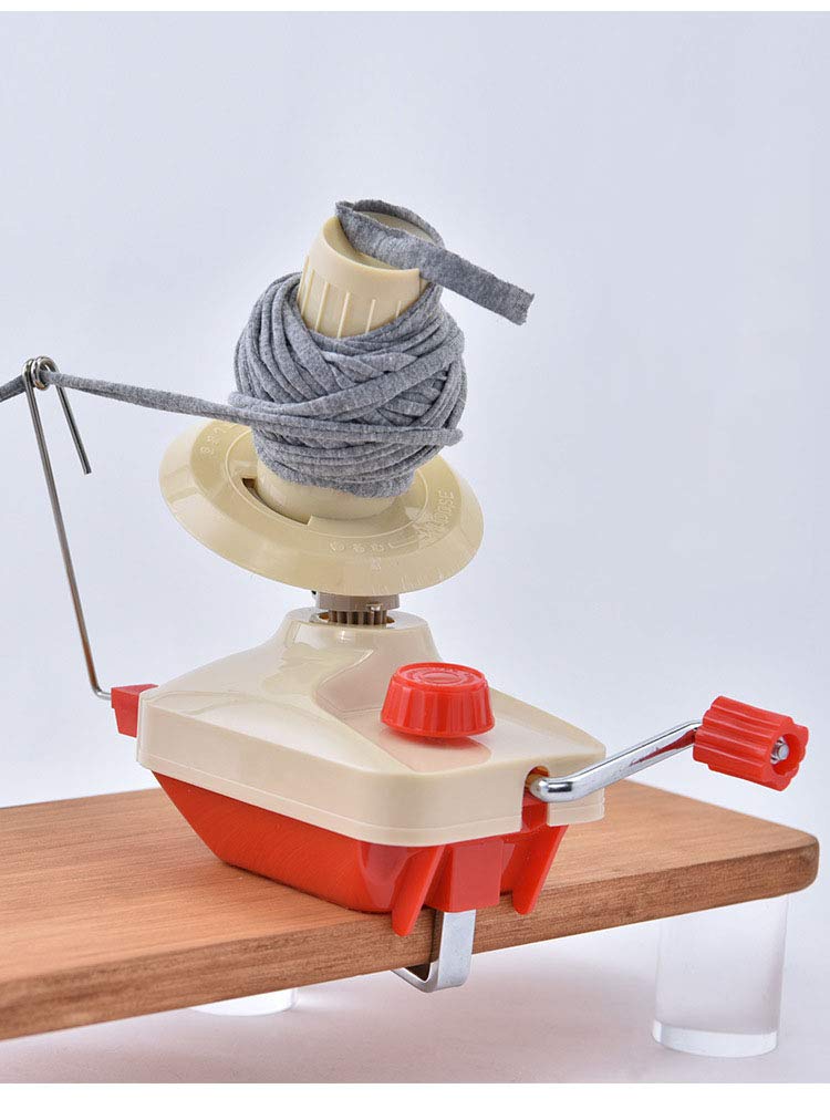 Buwico Yarn Ball Winder Manual Yarn Spinner Roller Wool String Fiber Ball Winder Yarn Ball Weaving Holder - NewNest Australia