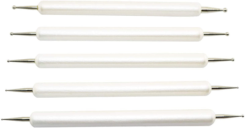 Longdex Embossing Stylus Set 5PCS 5 Size Double End Tracing Dotting Tool Stylus for Carbon Transfer Paper Mandala Rock Painting Pottery Clay Craft Embossing Art Nail Art - NewNest Australia