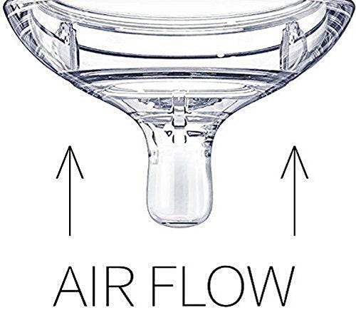 Comotomo 2 Pack Silicone Replacement Nipple, Slow Flow Clear, 0-3 Months - NewNest Australia