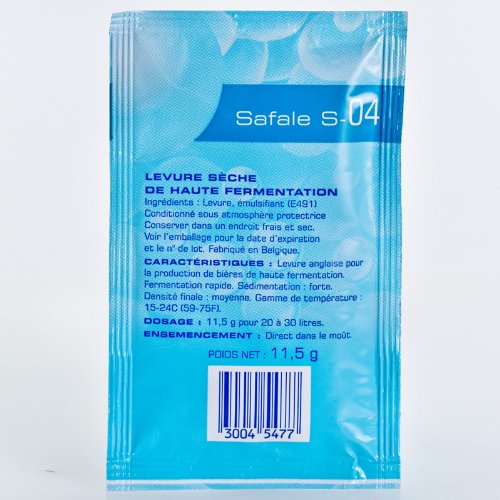 Fermentis Safale S-04 11.5g top-fermenting brewer's yeast dry yeast - NewNest Australia