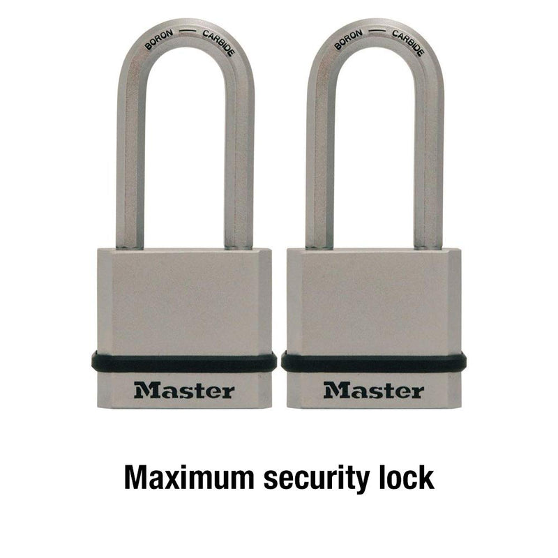 Master Lock M530XTLH Magnum Solid Steel Keyed Alike Padlocks, 2 Pack, 2 Count - NewNest Australia