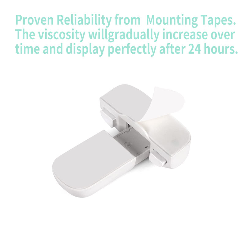 Qinzcp 1 Pack Updated Baby Safety Proof Fridge Latch Lock to Keep Door Closed,Child Proof Refrigerator/Fridge/Freezer Door Lock for Toddlers and Kids,no Tools Need or Drill (White) White-1pcs - NewNest Australia