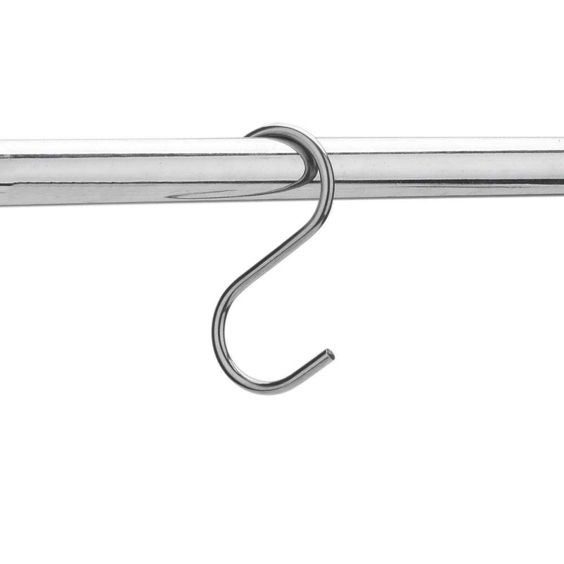 NewNest Australia - 30 Pack Heavy Duty S Hooks Stainless Steel S Shaped Hooks 2.5 inch Metal Hooks for Hanging, Hanging Hook for Kitchen, Bathroom, Bedroom and Office 