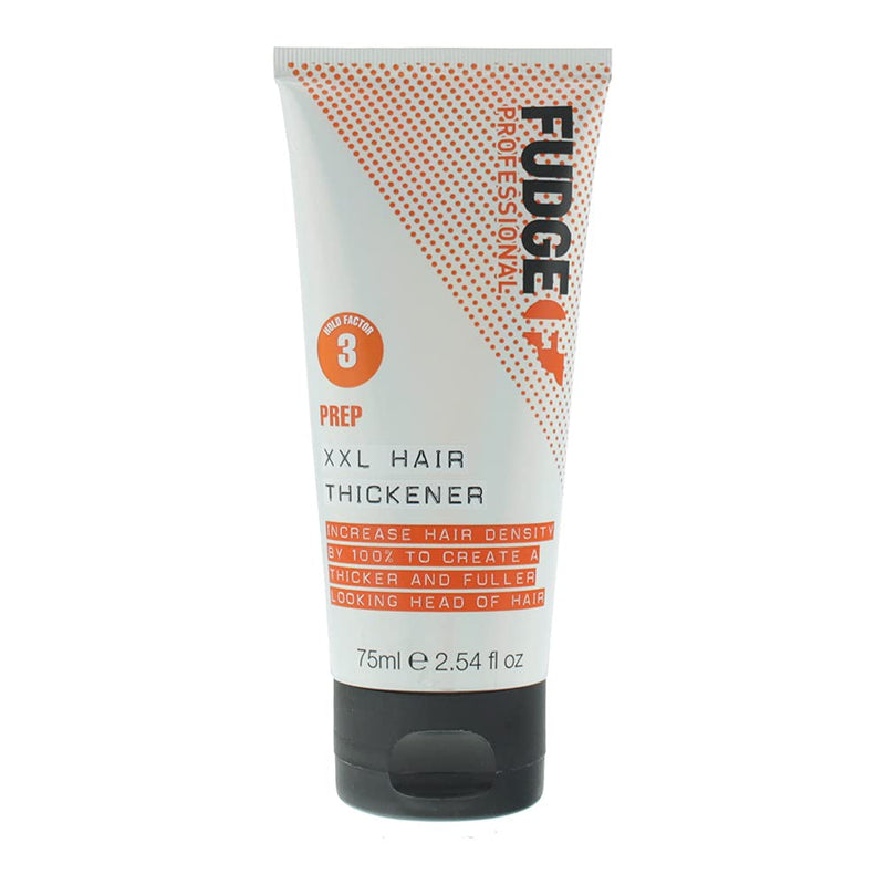 Fudge Professional Hair Thickening Cream, Xxl Hair Thickener, Hair Styling Putty For Men, For Thinning And Fine Hair, For Thicker And Fuller Hair, Infused With Heat Activated Plumping Polymers, 75Ml - NewNest Australia