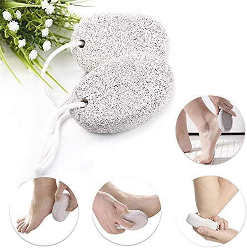 Natural Pumice Stone for Feet 2 PCS, PHOGARY Lava Pedicure Tools Hard Skin Callus Remover for Feet and Hands - Natural Foot File Exfoliation to Remove Dead Skin - NewNest Australia