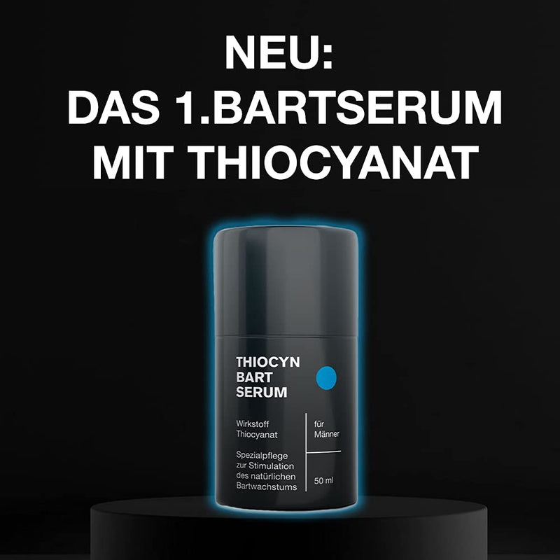 Thiocyn beard serum • Natural stimulation of beard growth • With triple effect for a well-groomed, strong beard • without side effects • Made in Germany • 50ml - NewNest Australia