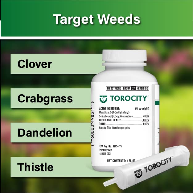 Torocity Herbicide Concentrate (8 oz)  Mesotrione Weed Killer for Commercial and Residential Lawns - NewNest Australia