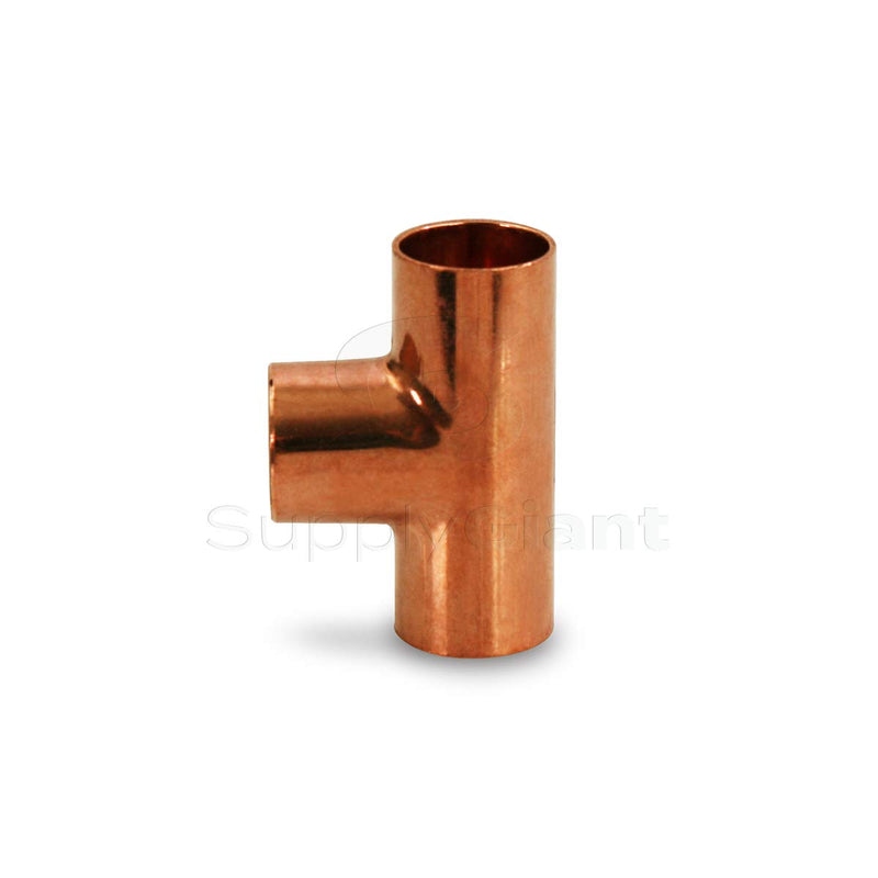 Supply Giant DDUF0014-5 Tee Copper Fittings With Sweat Ends, 1/4 - NewNest Australia