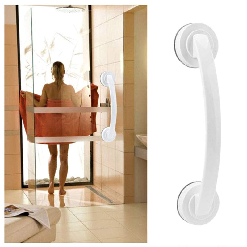 KtdaysB Suction Cup Grab Bar 2PCS Bathroom Anti-Slip Safety Suction Grab Rails Portable Mobility Handle with Super Strong Suction Cup for Shower Room Window Door Drawer Cabinet - NewNest Australia
