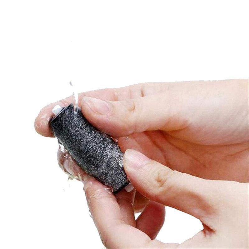 Replacement Roller Refill Heads Extra Coarse Pedicure Callus Remover Compatible With Amope Pedi Perfect Electronic Pedicure Foot Files Smoothers Black 4 Pack - NewNest Australia