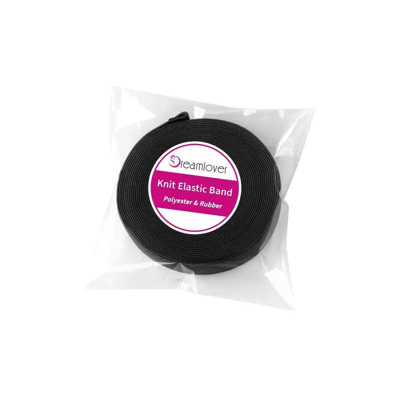 Dreamlover Elastic Band for Wig, Wig Band for Laying Edges, Lace Melting Band, Black Elastic Band for Sewing, 1 Inch x 6 Yard 1 Inch * 6 Yard - NewNest Australia