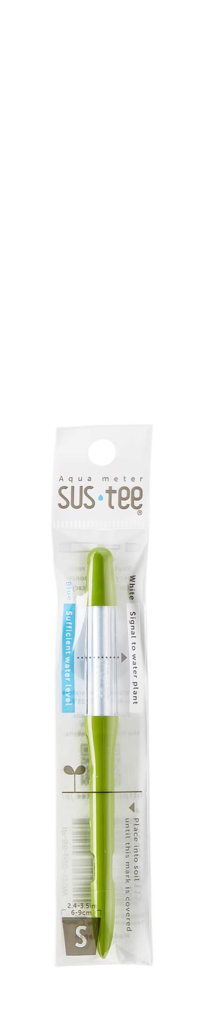Sustee Aquameter, Green, Small - Plant Soil Moisture Sensor - Best for Potted Plants (Refillable Style) - NewNest Australia