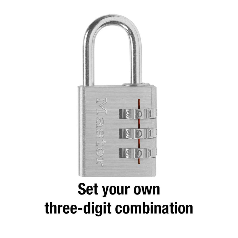 Master Lock 630D Set Your Own Combination Lock, Aluminum - NewNest Australia