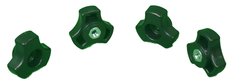 FA Edmunds Plastic Tension KNOB 4/PKG, Black - NewNest Australia