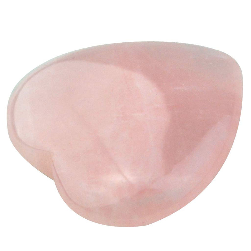 Marrywindix 15 Packs 0.8 Inches Healing Crystal Natural Rose Stone Heart Love Carved Palm Worry Stone Chakra Reiki Balancing - NewNest Australia