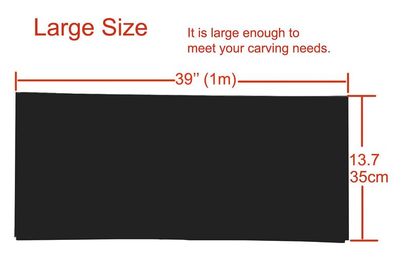 OISAKLD EVA Foam 2mm-10mm 13.7"×39" EVA Foam Sheet 74 kg/m³ EVA Foam Cosplay for Craft Model Cosplay 2mm Black 2mm -Thickness - NewNest Australia