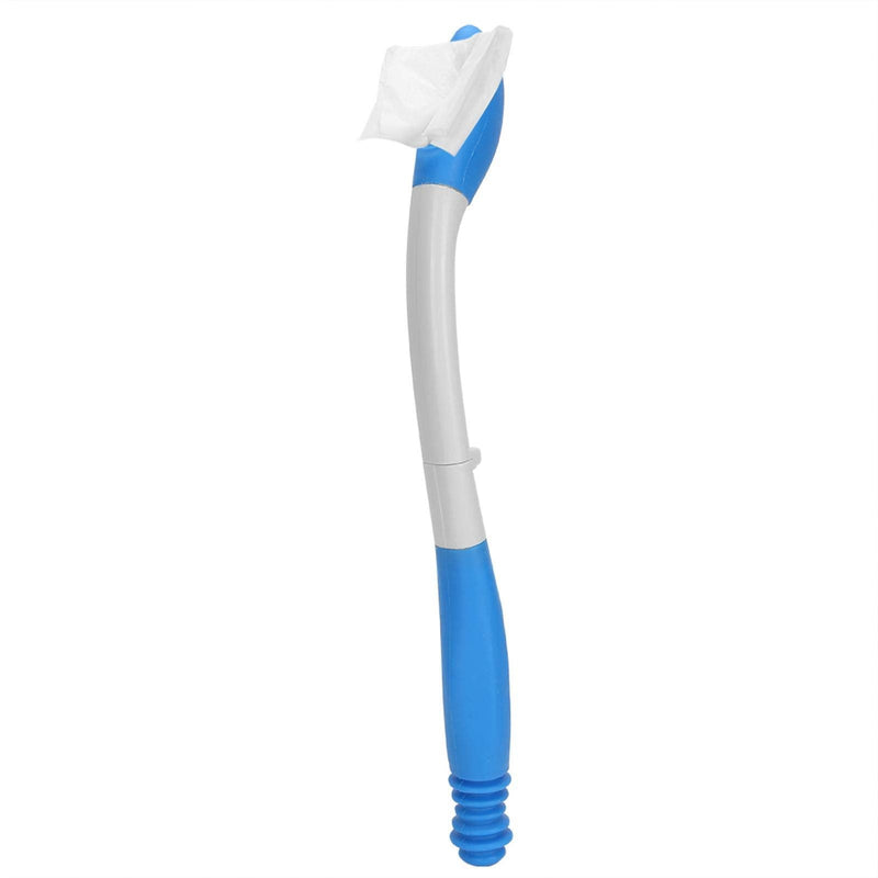 AMONIDA Toilet Aids Wiping, Foldable Lightweight Long Handle Wiper Toilet Aids Bottom Wiper, for the Elderly, Pregnant Women and Other People Who Are Inconvenient to Bend Down(40cm) - NewNest Australia