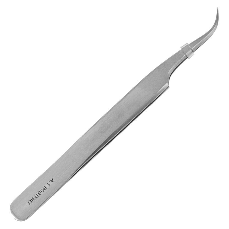 May - tick tweezers for dogs and cats - tick tweezers - tweezers for removing ticks - curved tip - stainless steel - NewNest Australia