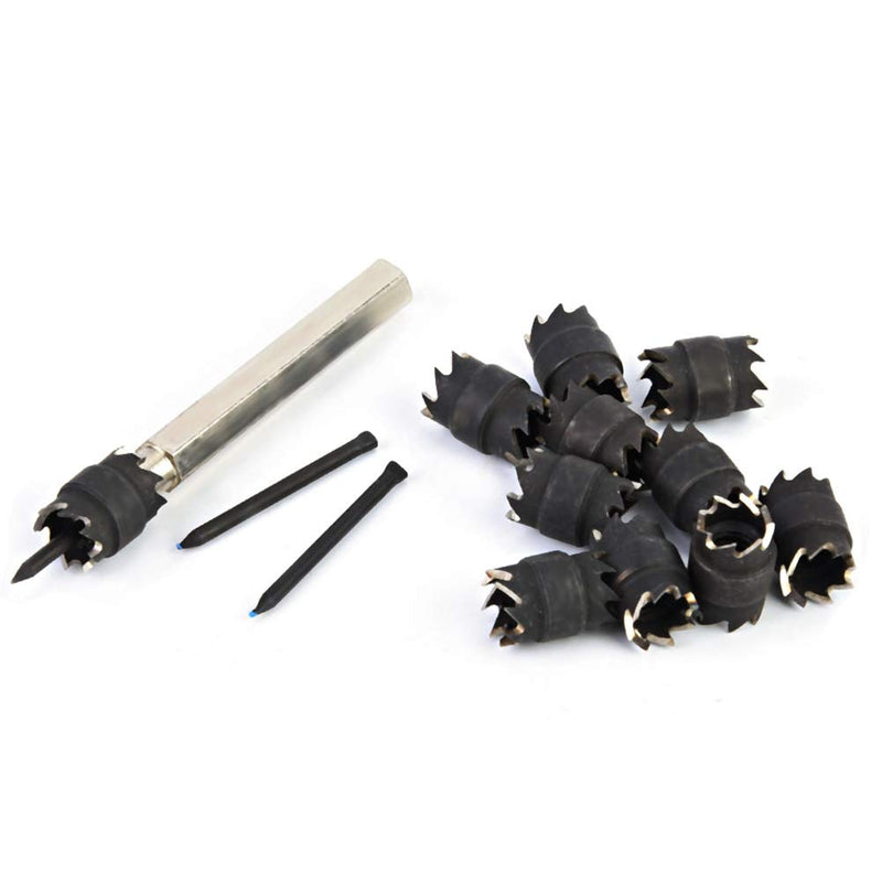 Duokon Spot Weld Cutter Drill? 13 Pcs Durable Double Sided Rotary Spot Weld Cutter Drill Bits Hex Shank Removal Tools - NewNest Australia