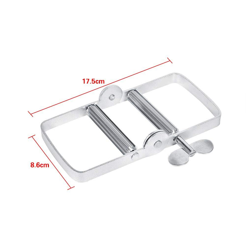 Toothpaste Tube Squeezer,Large Multifunctional Aluminum Tube Squeezer Roller Dispenser Tool for Squeezing Hand Cream Toothpaste Hair Dyes Unguent - NewNest Australia