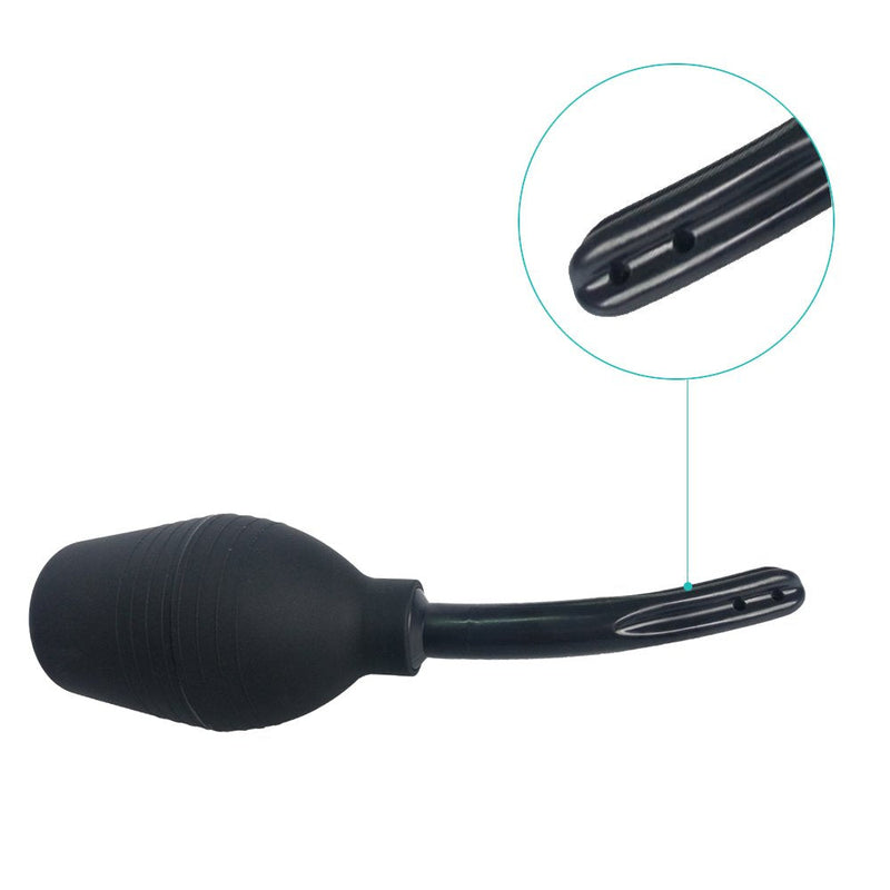 Abyclean Anal Douche Enema Bulb Vaginal Douche Enema Cleaner for Women’s or Man’s Health (310ml Black) 310ml - NewNest Australia
