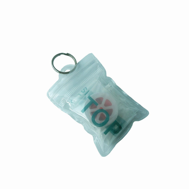 Elysaid 4 Pcs/Pack CPR Barrier with Keychain CPR Face Shield for CPR/AED Training 4 Colors - NewNest Australia