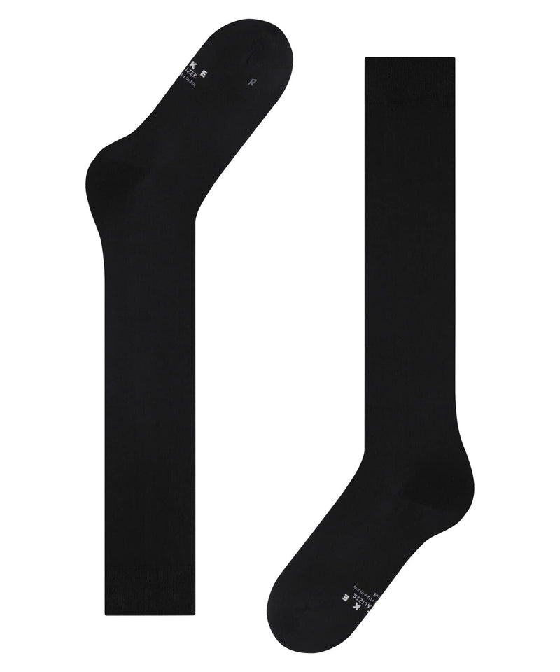 Falke Lufthansa Travel & Comfort Women'S Vitalizer Knee Socks Reinforced Women'S Knee Socks Compression Skin-Friendly Durable Travel Long Sitting Breathable Cotton 1 Pair - NewNest Australia